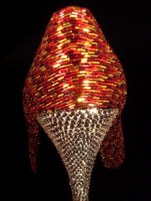 Fire & Ice Heel View - Sold